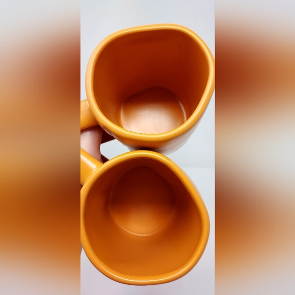 Rae Dunn WOOF & BARK Ceramic Coffee Mugs set of 2 - Picture 5 of 5